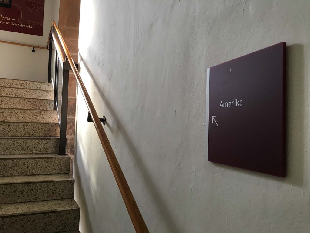 Leitsystem im Treppenbereich